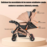 COCHE BEBE REVERSIBLE ULTIMA GENERACION